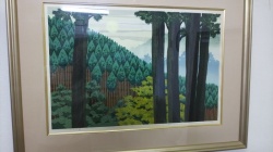 事務所の応接室の絵画（京都市右京区）